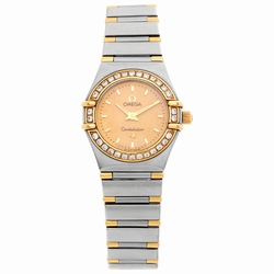 Omega 56900561 Constellation Quartz Female 18k gold & Stainless Steel