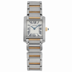 Cartier W51007Q4 Tank Francaise Quartz Female Stainless Steel